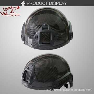 Carbon Fiber Outdoor Sports Hunting CS Tactical Combat Helmet Military Helmet